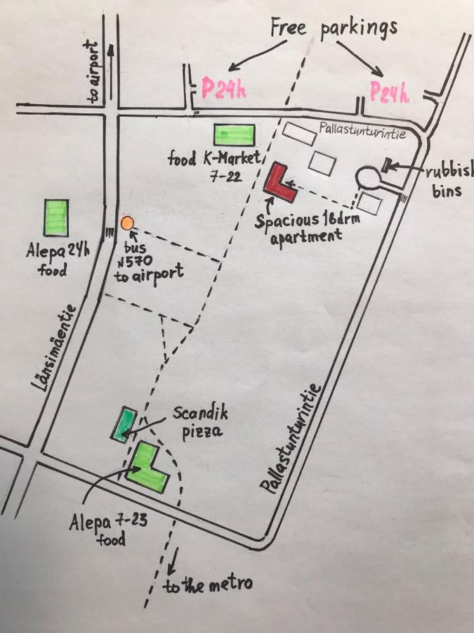 Spacious 1bdrm Near Metro. Free Parking Apartment